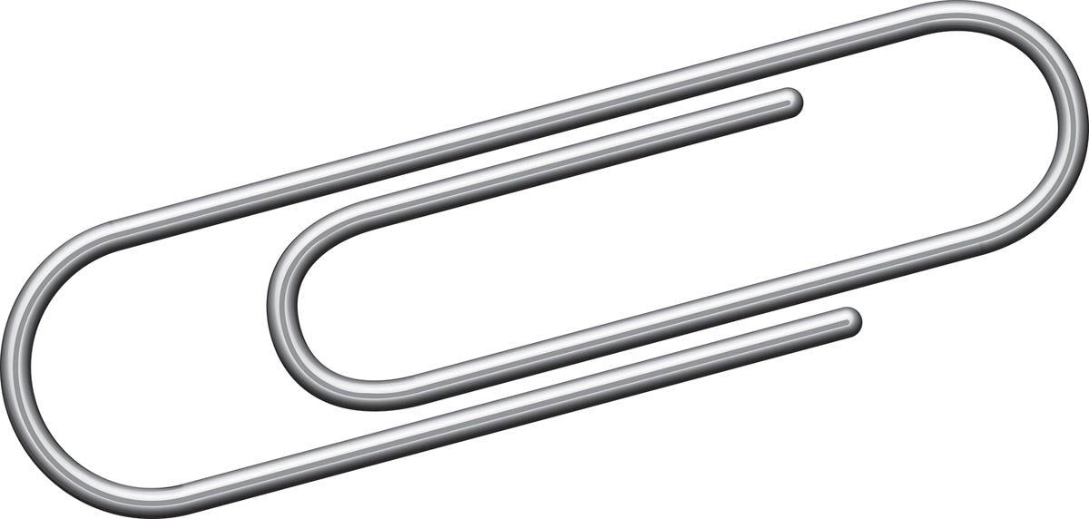 Kangaro paperclips - 30 mm - rond - 1000 stuks - verzinkt