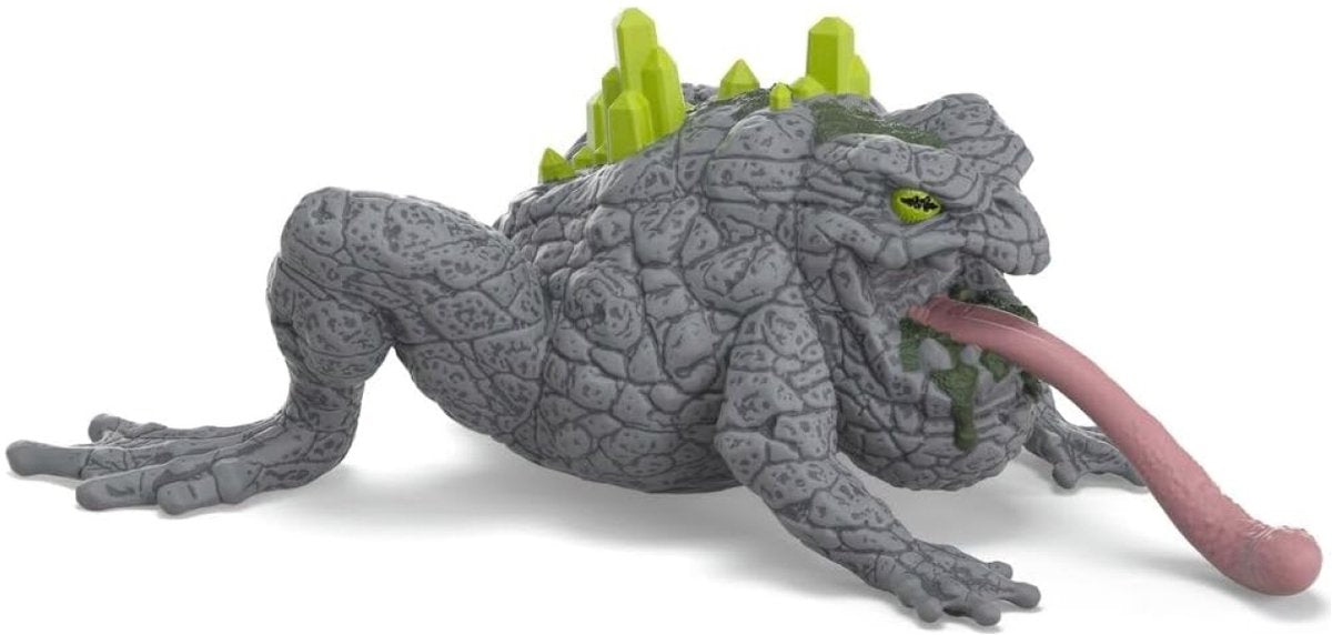 Schleich speelfiguur steenpad fantasy met kristallen rug.