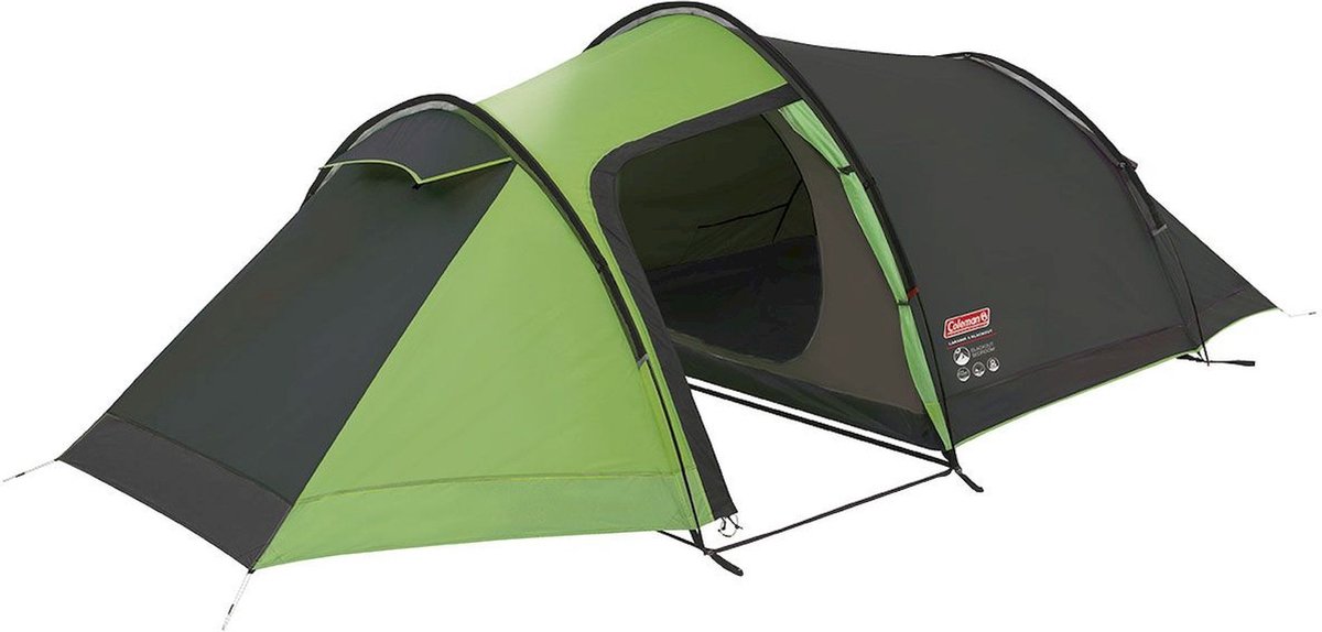 Coleman laramie 3 tent - verduisterende tenten - lichtgewicht tent 3 persoons - groen bruin