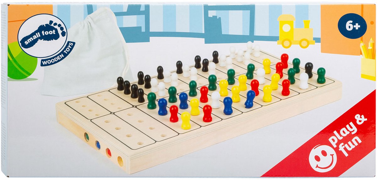 Small foot - secret code wooden board game