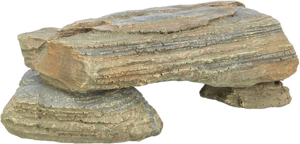 Trixie rotsplateau 29 cm | schuil- en rustplek voor terrarium en aquarium