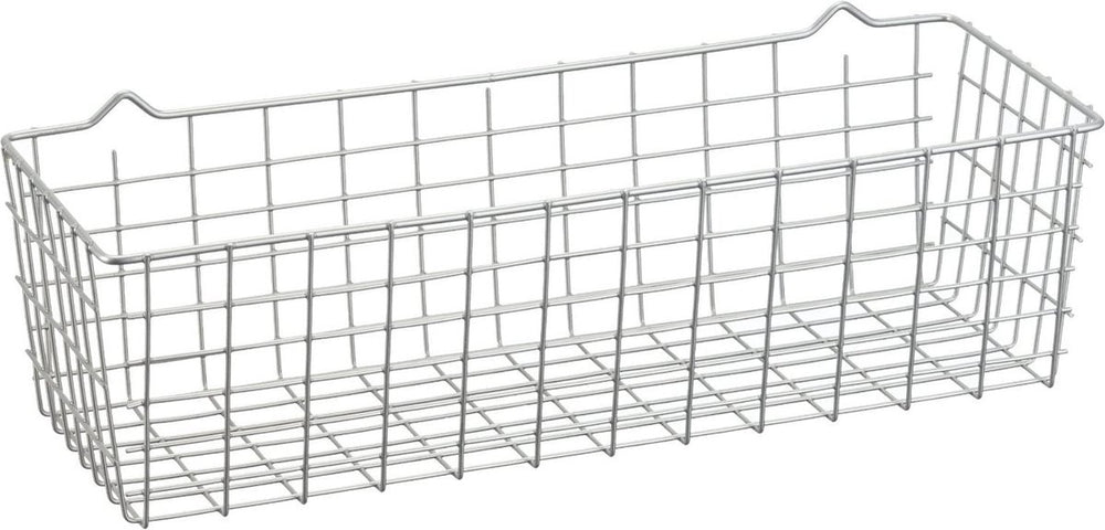 Metaltex - koala mandje - 33 x 12 x 9 cm - zilver - ophangen of neerzetten