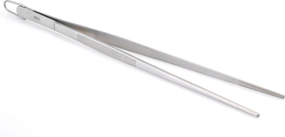 Gefu keukenpincet 30 cm – rvs – voor koken, bbq en precisiewerk