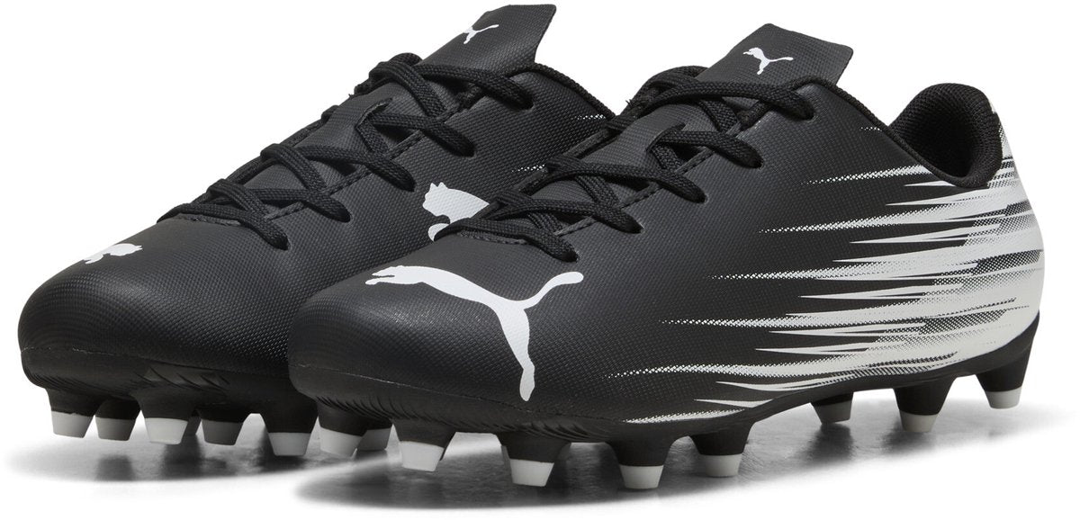 Puma attacanto ii fg ag jr unisex sportschoenen - black- white