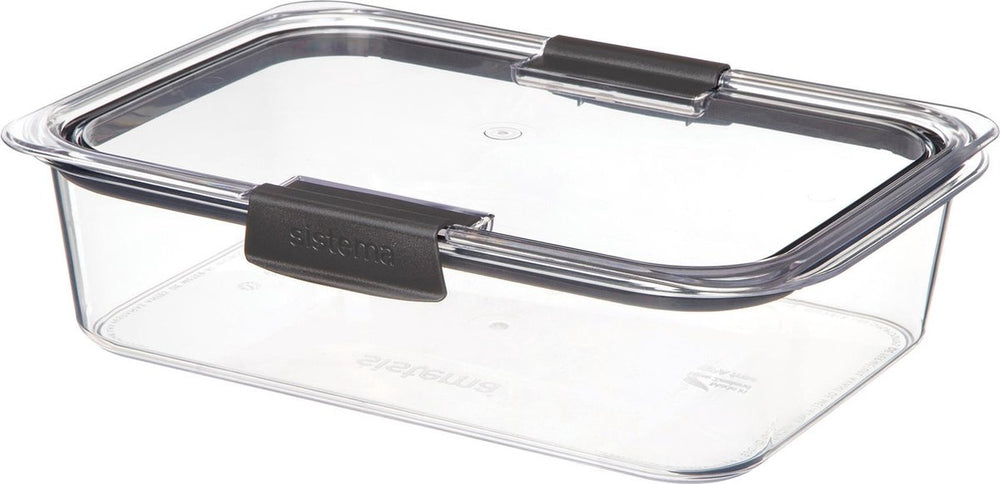 Sistema brilliance – bewaardoos – rechthoekige vershouddoos – groot - tritan - 2l