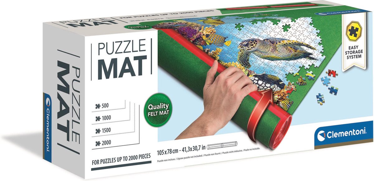 Clementoni - puzzelmat - 105 x 78 cm. - tot 2000 stukjes