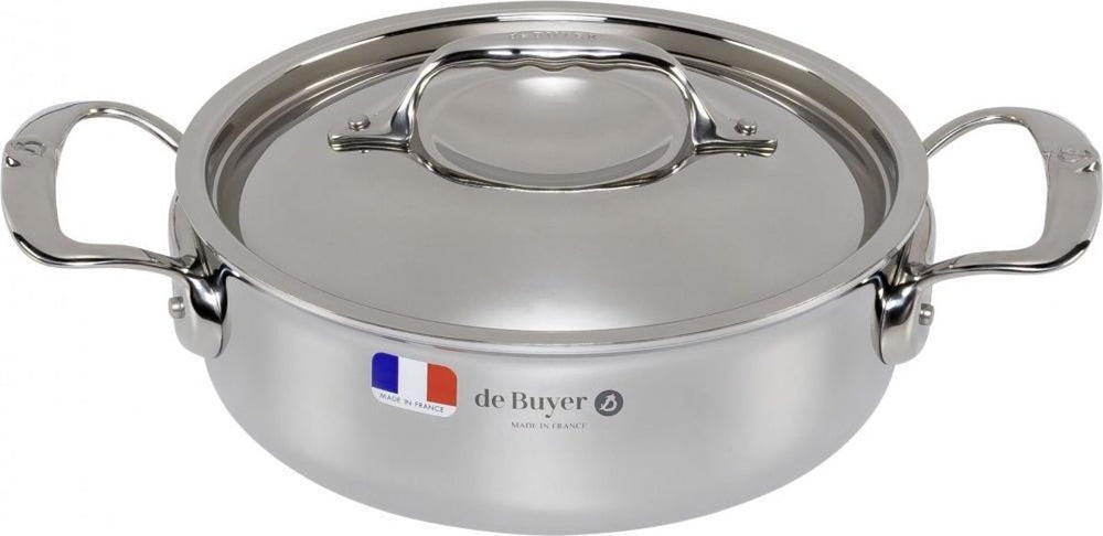 Debuyer de buyer affinity braadpan met deksel 20 cm