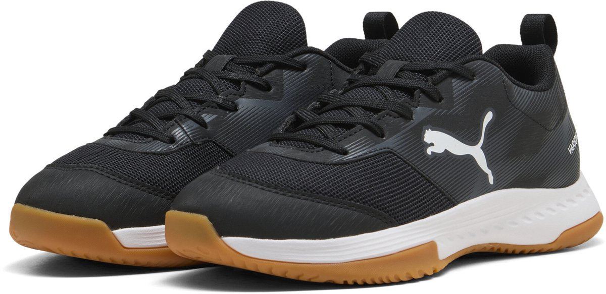 Puma varion 3 jr unisex sportschoenen - black- white