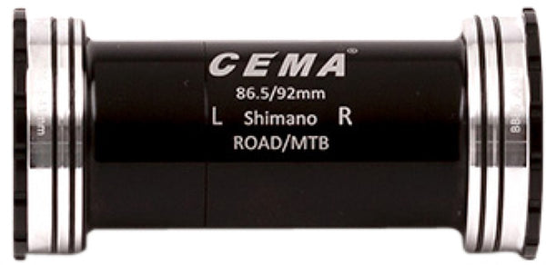 CEMA Bracketas BB86-BB92 Int. Shimano-Keramisch-Zwart