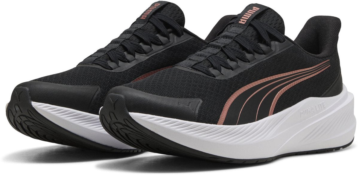 Puma dasher lite sliptech unisex sportschoenen - navy-feather gray