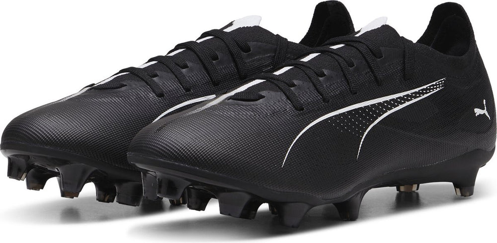 Puma ultra 5 match fg ag unisex sportschoenen - black- white