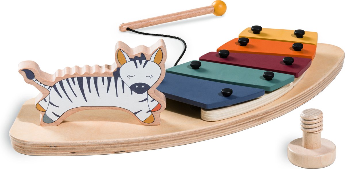 Hauck play music zebra play tray - zebra