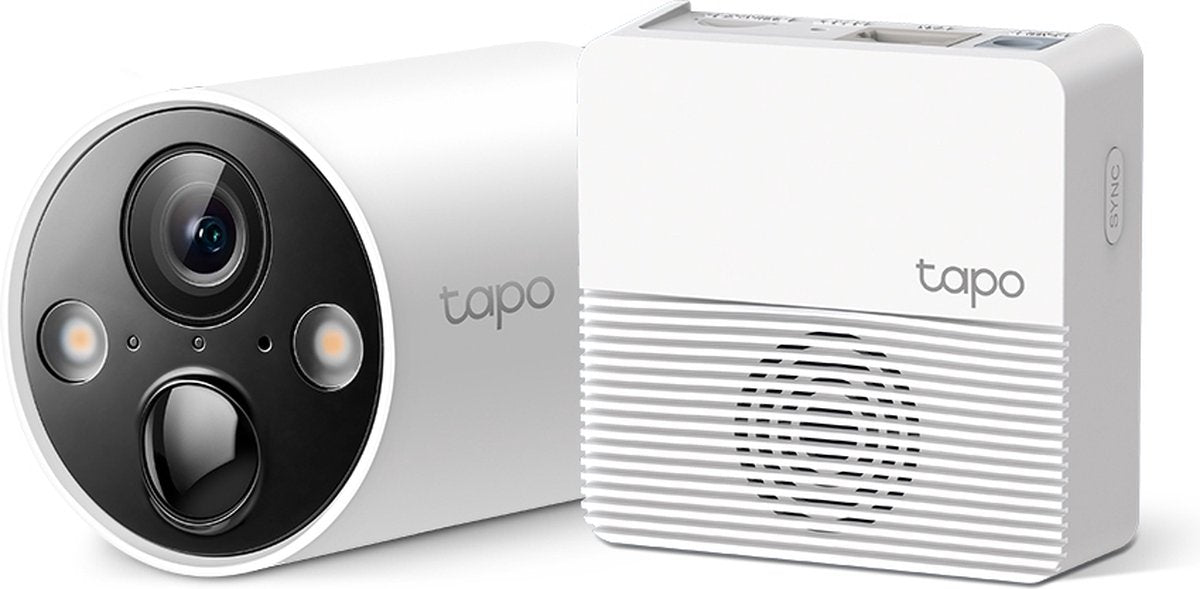 Tp-link tapo c420s1 - beveiligingscamera voor binnen buiten - 2k ultra hd - ip-camera - 1-pack