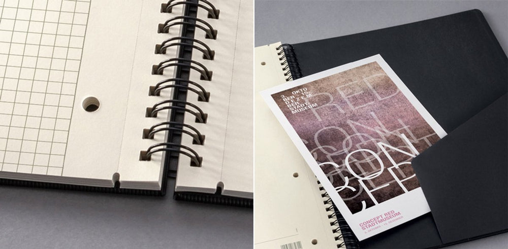 Sigel spiraalblok conceptum hardcover co824 donkerblauw din a4 geruit aantal pagina's: 80
