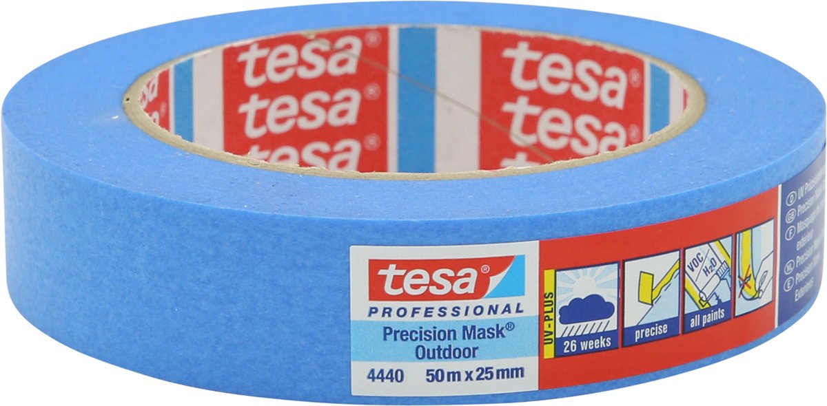 Tesa professional tesa precision maskingtape outdoor - 4440 25 mm 1 stuks