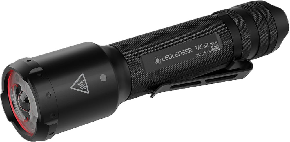 Ledlenser tac6r - tactische zaklamp - oplaadbaar - 2.000 lumen - 370 m - ip68