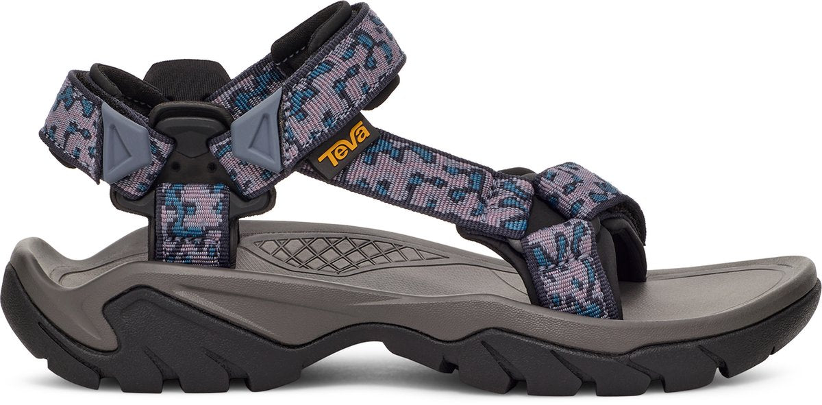 Teva w terra fi 5 universal dames sandalen - grijs ridge