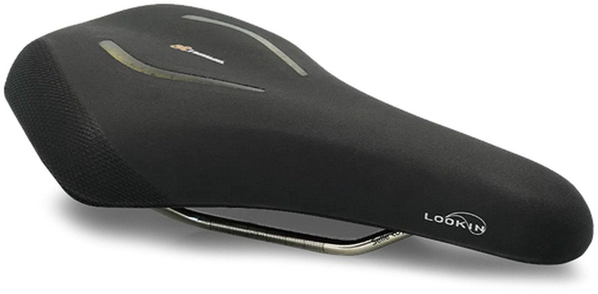 Selle royal zadel lookin evo moderate stracciatella zwart
