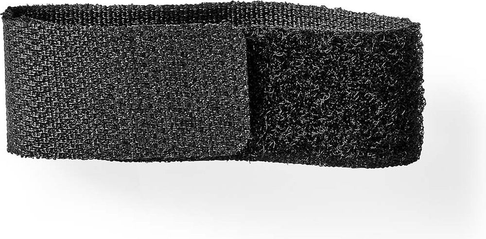 Nedis kabelmanagement - klittenband - vergrendeld - 6 stuks - nylon - zwart