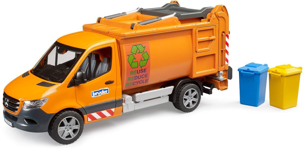 Bruder mercedes benz sprinter gemeentelijke afvalverwijdering kant-en-klaar model bedrijfswagen(model)