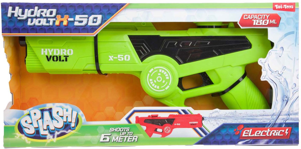 Spat elektrisch waterpistool hydrovolt x50