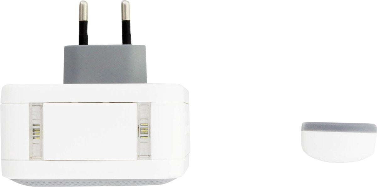 Honeywell home dc313np2 - draadloze deurbel - wit - met slaap stille modus