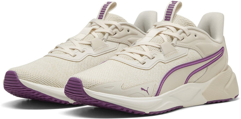 Puma disperse xt 4 knit unisex sportschoenen - alpine snow-electric orchid-plum wine