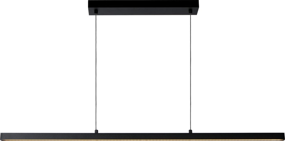 Lucide sigma - hanglamp - led dimbaar - 1x36w 2700k - zwart