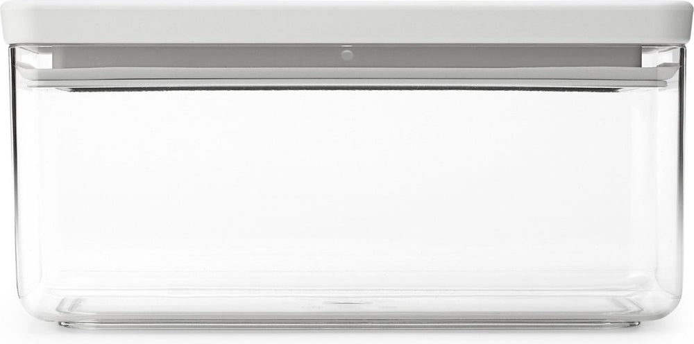 Brabantia tasty+ voorraadbus - stapelbaar - 1,5 l - light grey