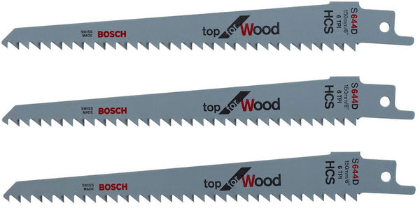 Bosch keo reciprozaagbladen - 3-delig