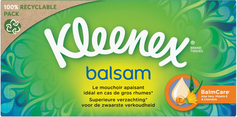 Kleenex tissues balsam 64 stuks