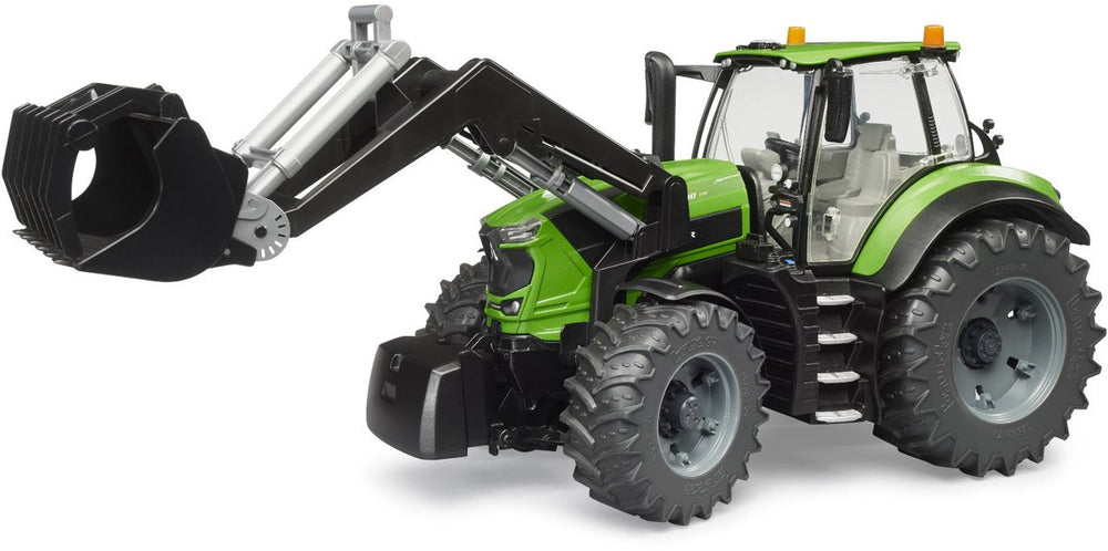 Bruder deutz tractor 8280 ttv met frontlader kant-en-klaar model landbouwvoertuig (model)