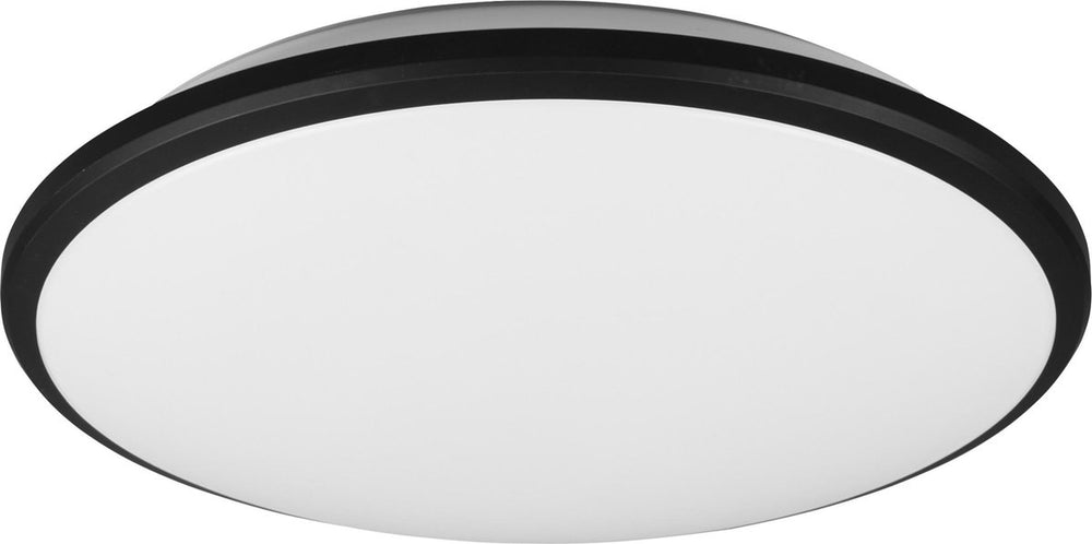 Rl live your light reality limbus - plafondlamp - zwart mat - incl. 1x smd 20,5 w - voetschakelaar