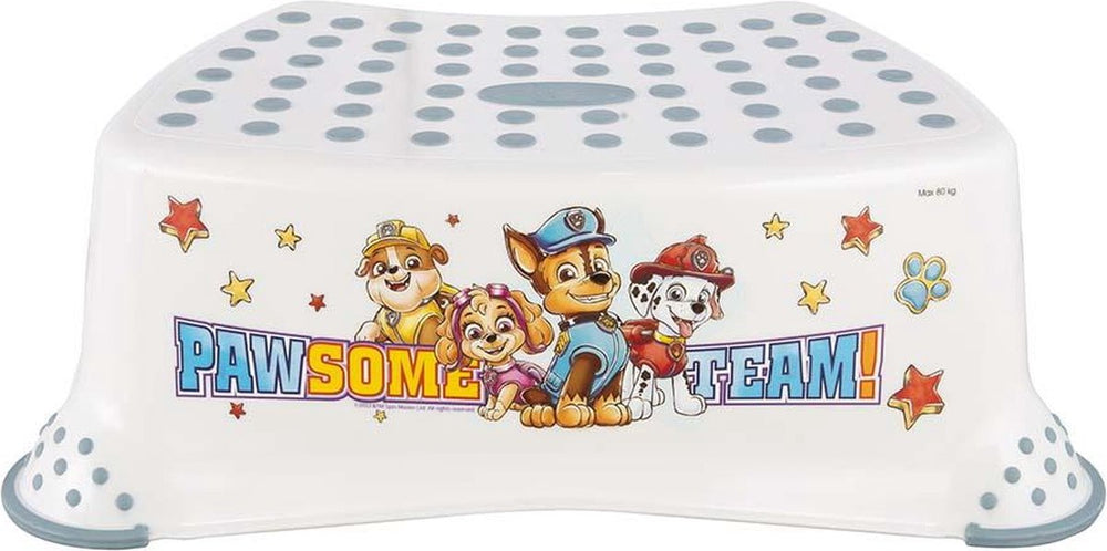Keeeper paw patrol opstapje - wit - voor toilettraining en tandenpoetsen