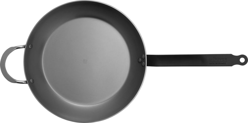 Debuyer de buyer mineral b black koekenpan 32 cm – plaatstaal – pfas-vrij – professionele bakprestaties – inductie geschikt