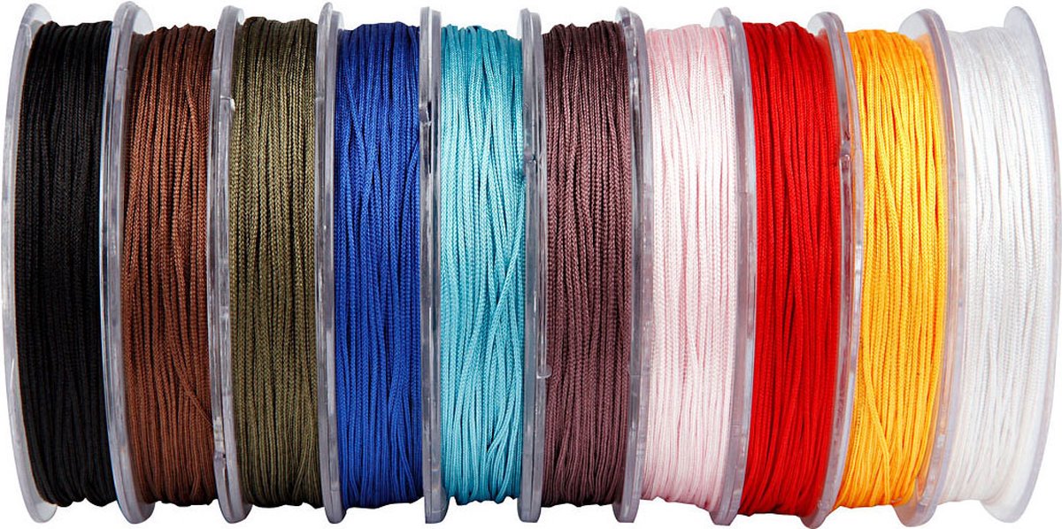 Creativ company https: www.cchobby.nl polyester-koord-dikte-1-mm-diverse-kleuren-10x50-m-1-doos