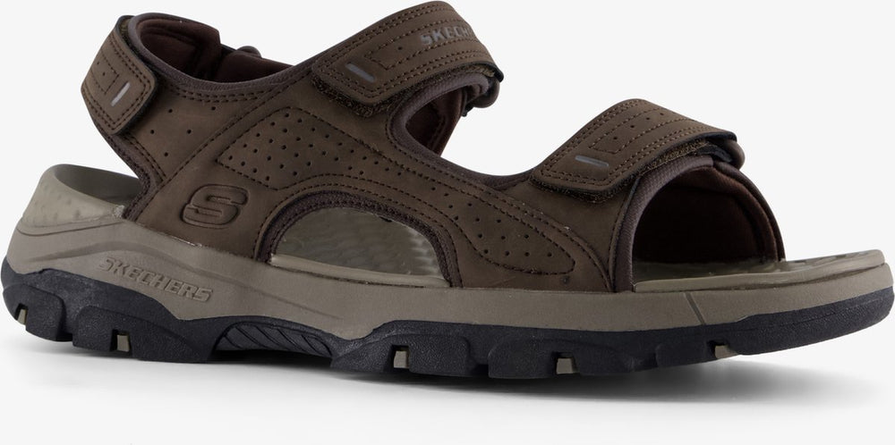 Skechers tresmen - garo heren sandalen - bruin