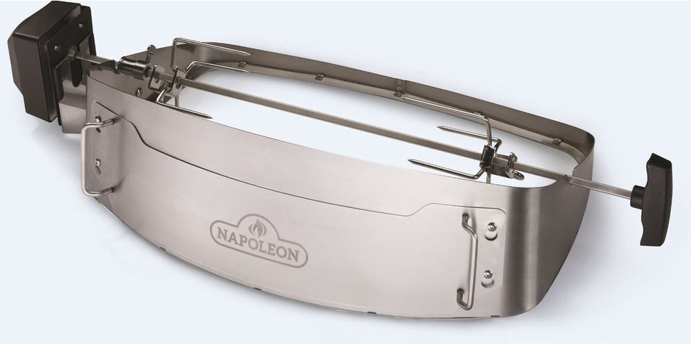 Napoleon spit pizza oven voor travelq