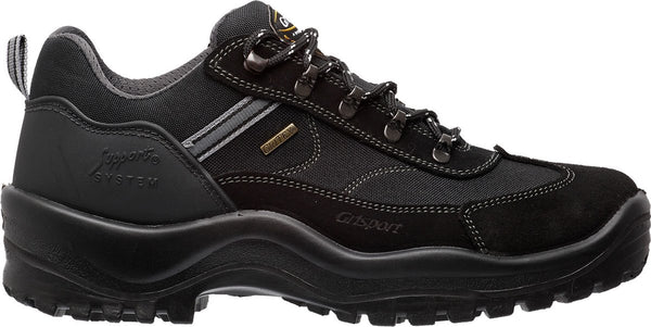 Grisport torino low unisex wandelschoenen - black 45