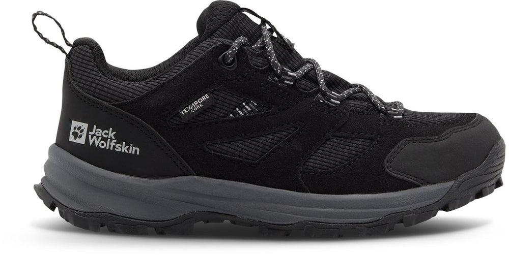 Jack wolfskin vojo tour texapore low k kinderen wandelschoenen-phantom