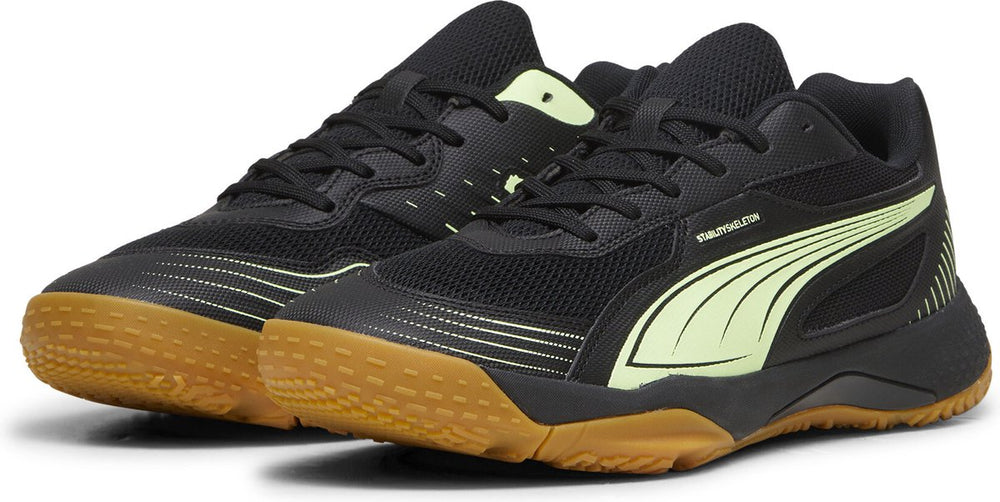 Puma solarflash iii unisex sportschoenen - black-fizzy apple