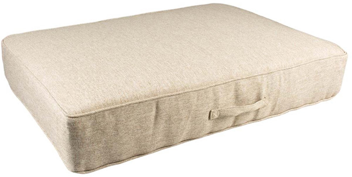Duvo + duratex hondenmatras beige l-100x70x14cm