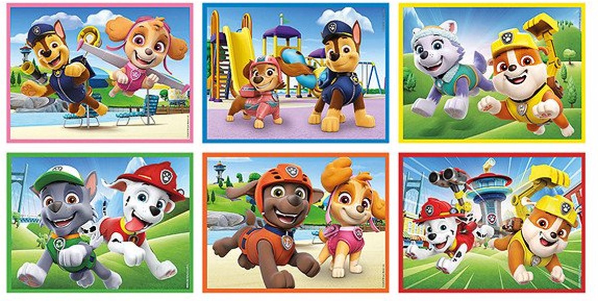 Clementoni blokpuzzel pootpatrouille, 12st.