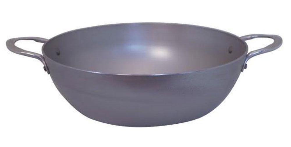 Debuyer de buyer mineral b hapjespan 28 cm met 2 grepen – carbonstalen pan – ø 28 cm – made in france