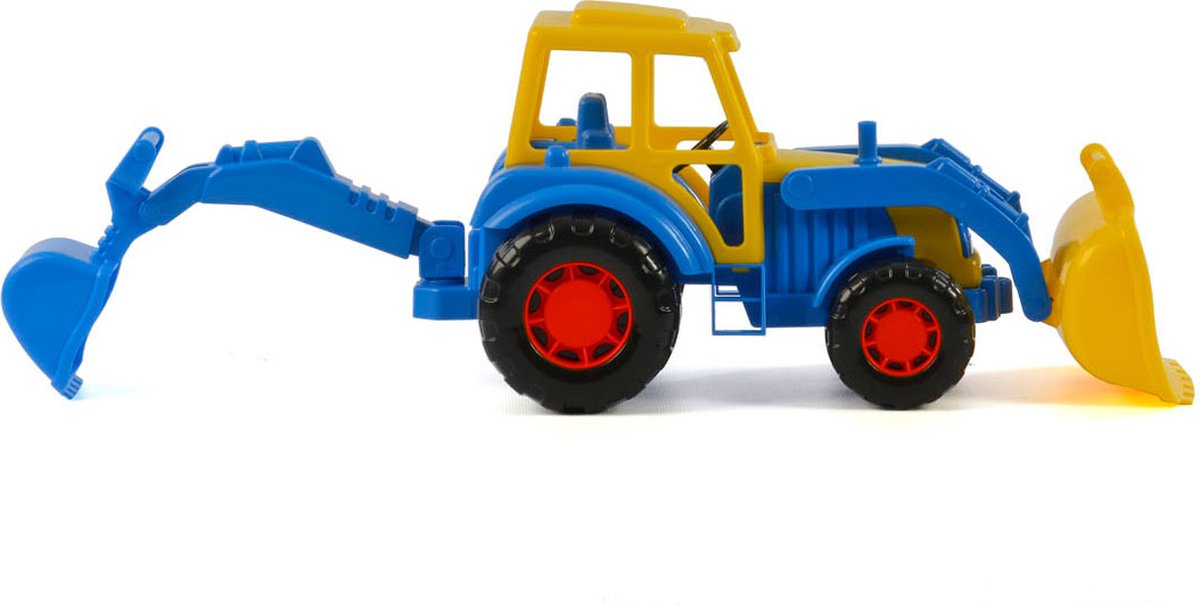 Cavallino tractor with front loader blue