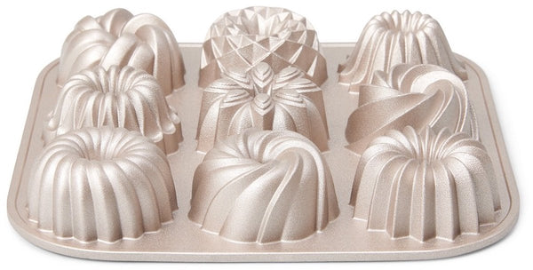 Patisse mini tulbandvorm - 9 tulbandjes - 24x24 cm - bakvorm