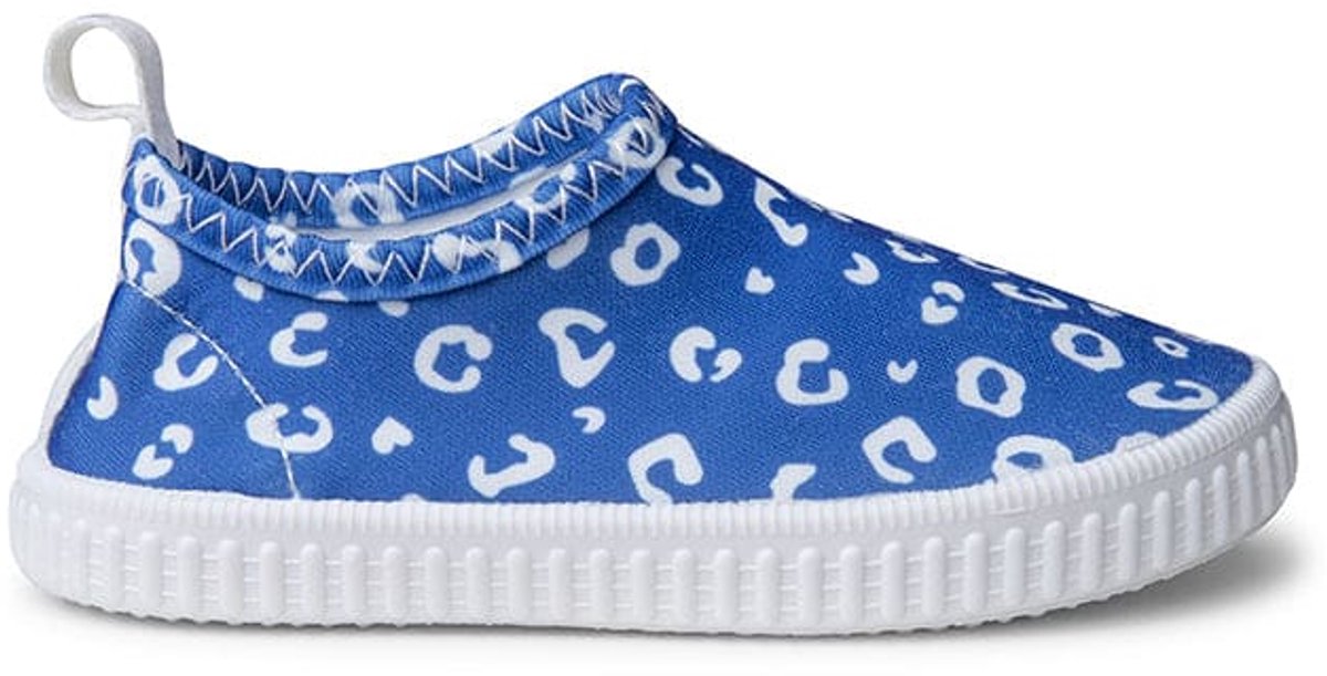 Luipaard | blauwe waterschoentjes - maat 19-32
