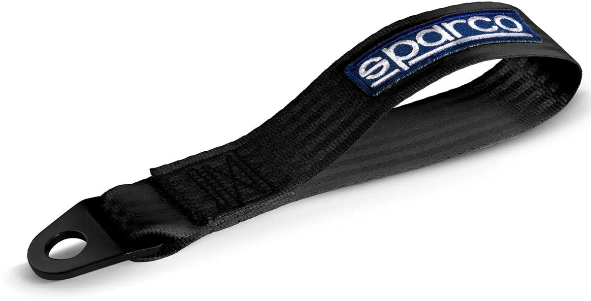 Sparco performance sleepoog-gordel - zwart - max. 2000kg - 16mm gat