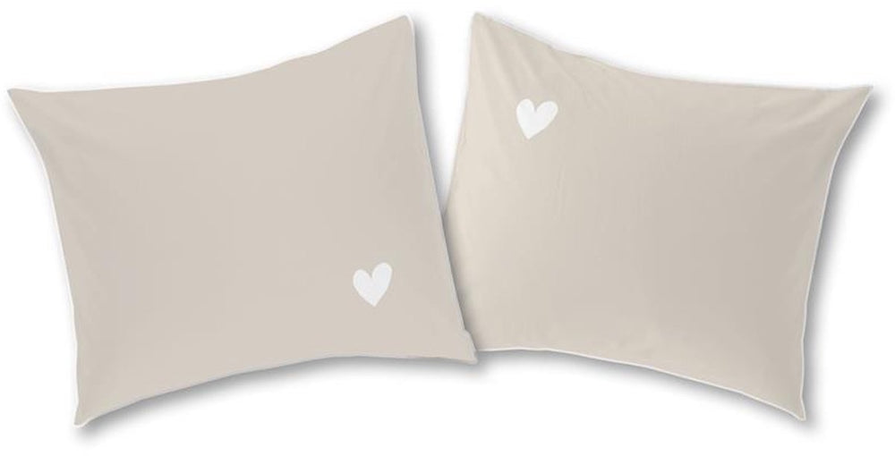 Vtwonen - kussensloop - 60x70cm (set van 2) - zand