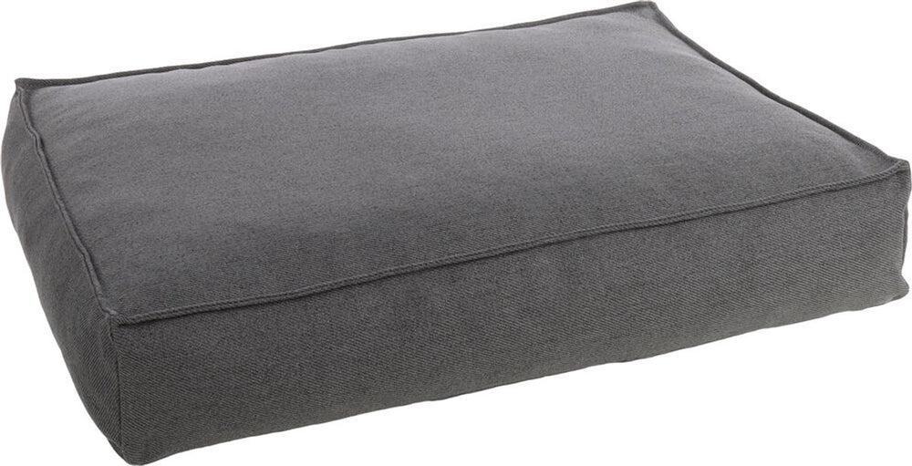 Flamingo orthopedische hondenkussen – premium line – pure luxe hondenkussen 100 x 70 x 18 cm – extra memory foam voor maximaal comfort – baldar hondenkussen donkergrijs